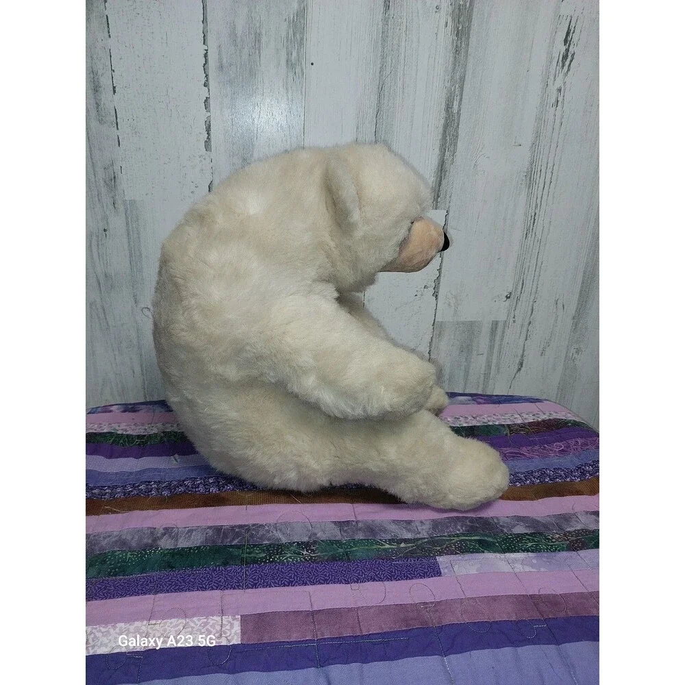 Vtg Applause Avanti Polar Bear White 15